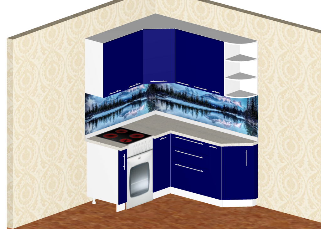 3D Модель Кухонный Гарнитур